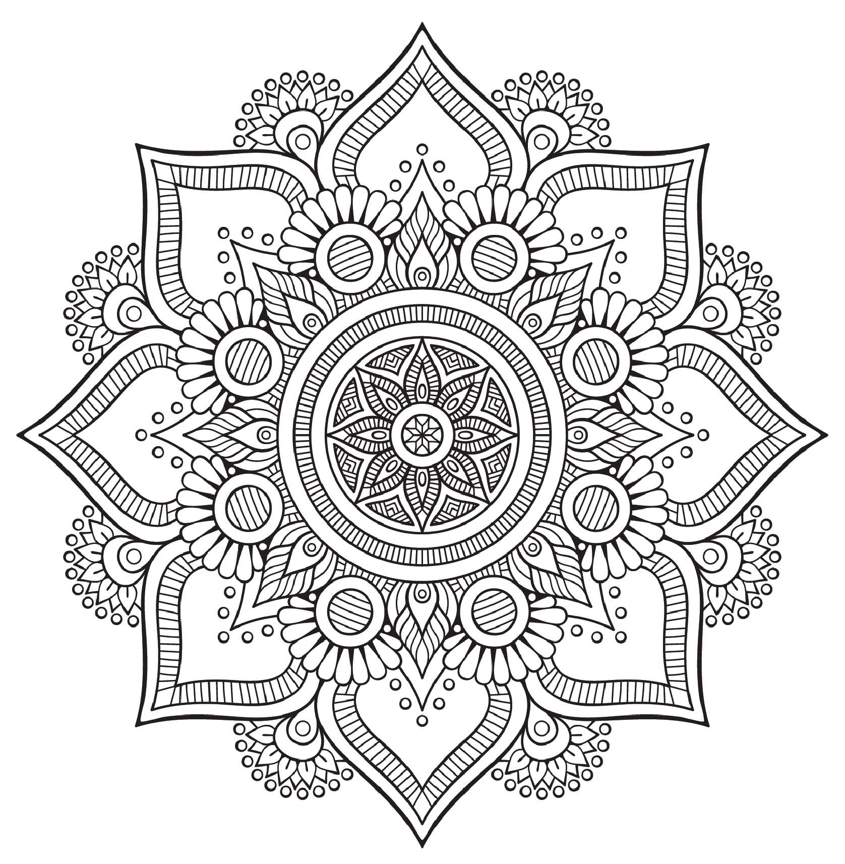 Mandala MN-1007 14.19 X 14.51 cm
