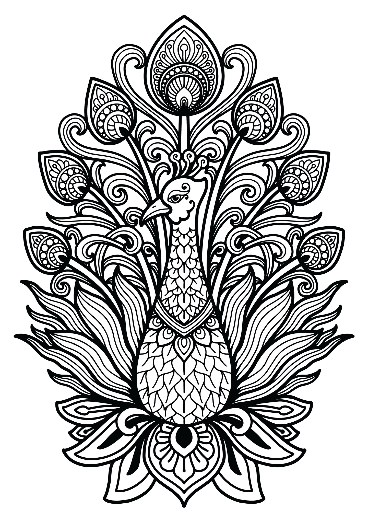 Mandala MN-1013 29.7 X 42 cm