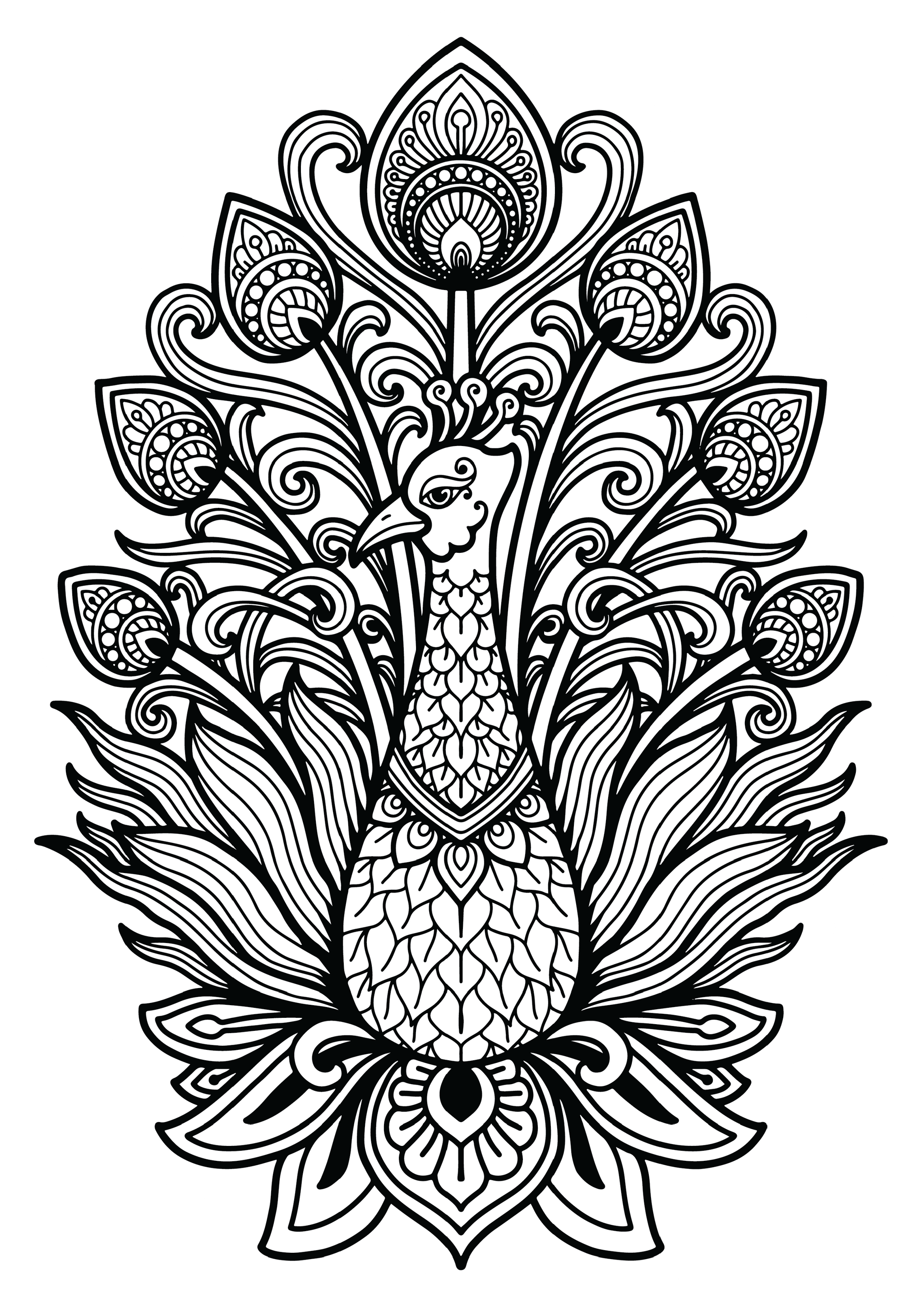 Mandala MN-1013 29.7 X 42 cm