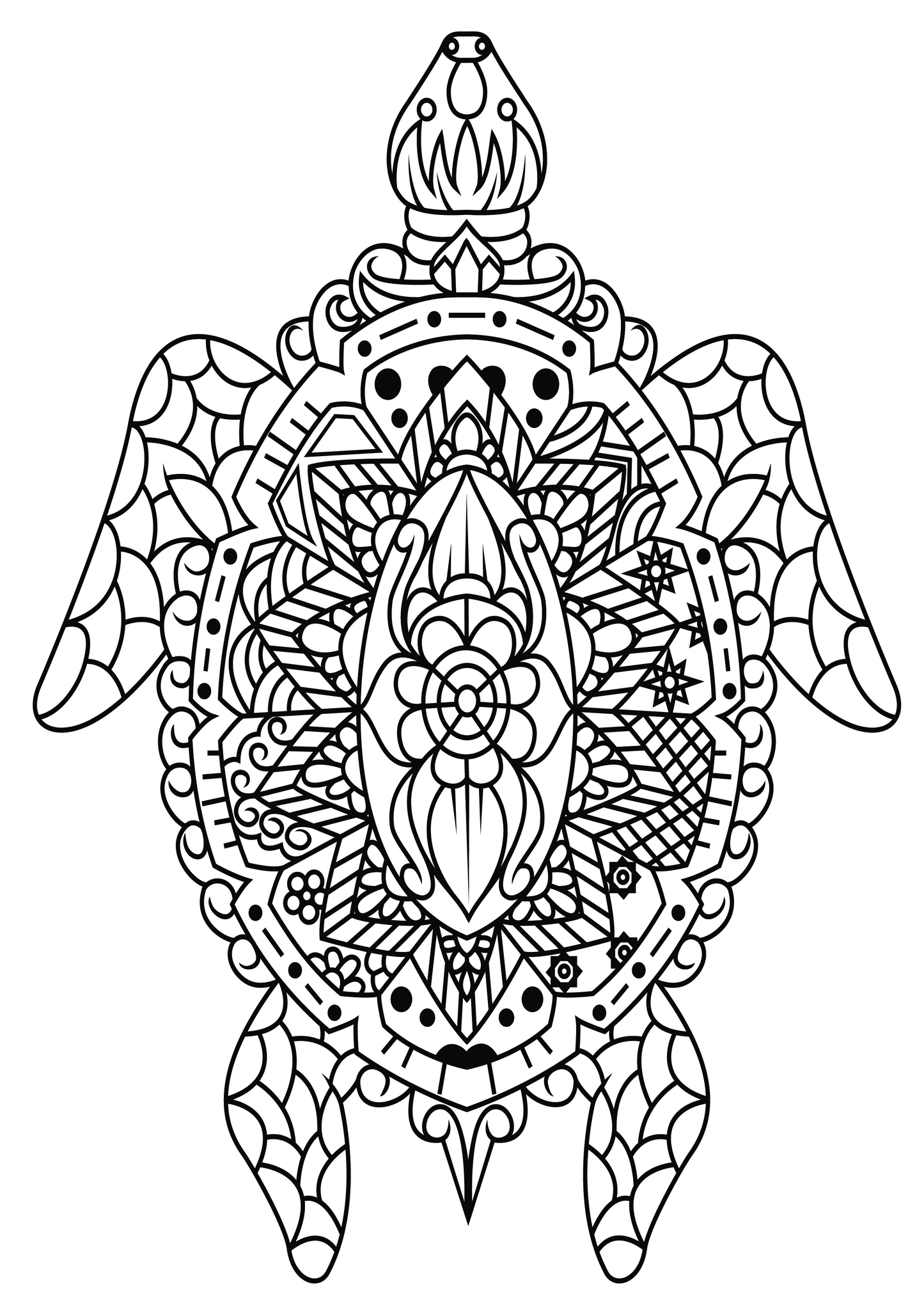 Mandala MN-1014 29.7 X 21 cm